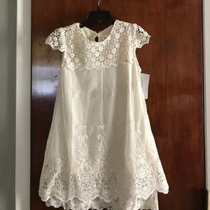 Ivory Lace Dress Toddler 3T/4T